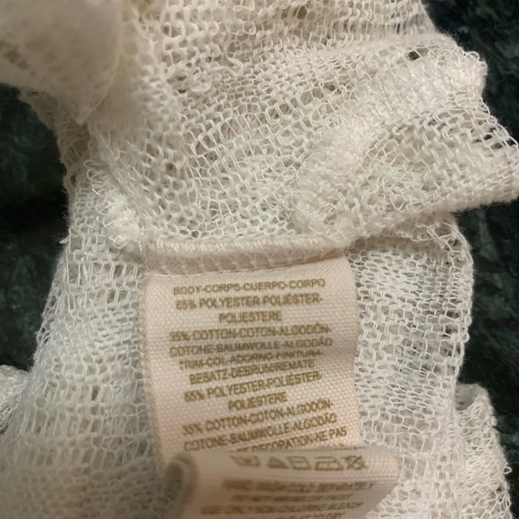 New Romantics Free People sheer tunic, size M - Picture 6 of 7